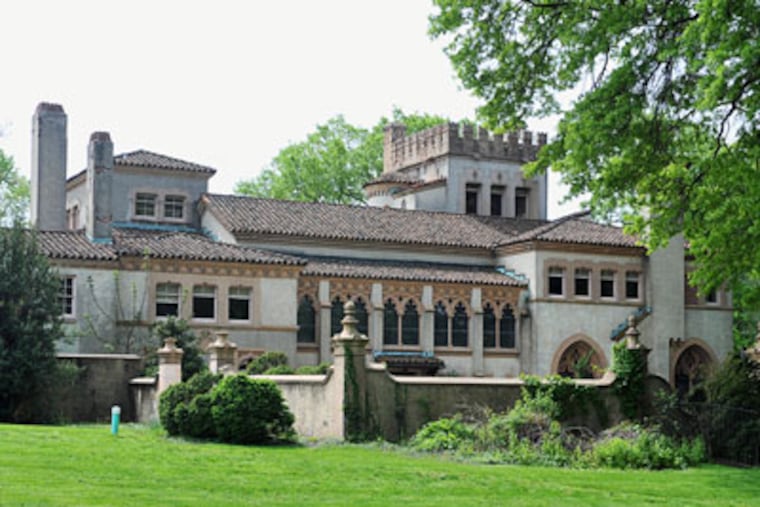 The historic La Ronda estate, a 1920s-era villa at 1030 Mount Pleasant Rd. in Lower Merion, is slated for demolition. Now, a Florida man says he would like to move it. (Sharon Gekoski-Kimmel / Staff Photographer)