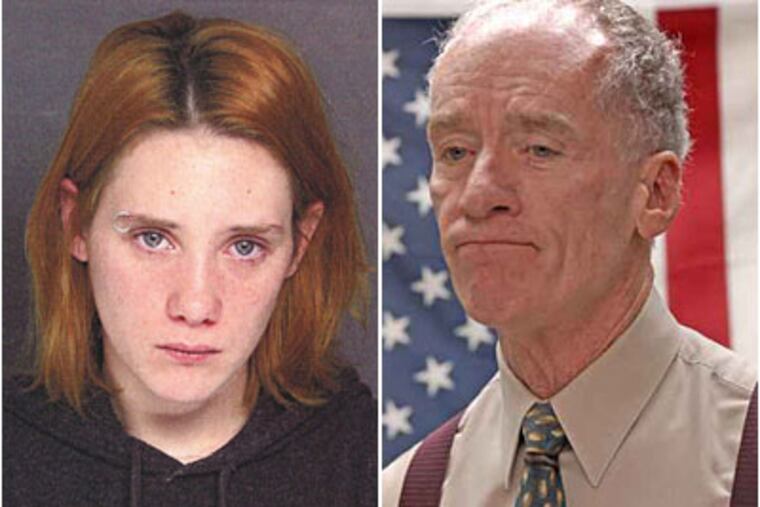 Amanda Gessner is suspected in 7 arson fires in Upper Darby. Upper Darby Police Chief Michael Chitwood (file photo, right) says she fits: "the profile of what a pyromaniac would be."