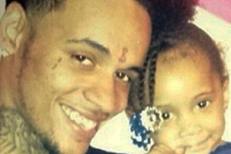 Xavier Ingram with his 2-year-old daughter, Zay'viana. (Photo provided by his family)