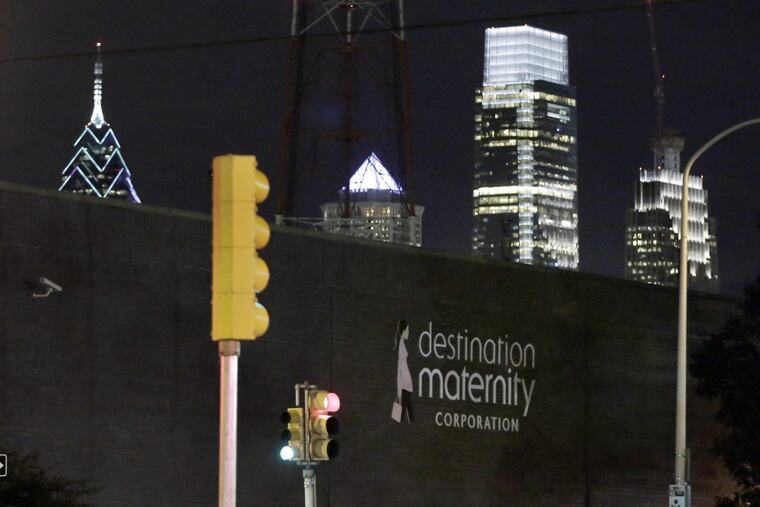 The former Destination Maternity warehouse/headquarters on Spring Garden Street The company now has its headquarters in Moorestown.