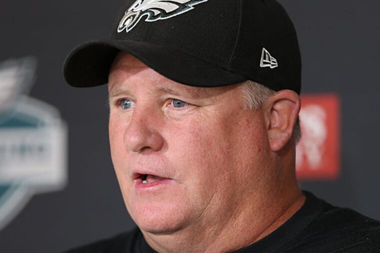 Eagles head coach Chip Kelly.