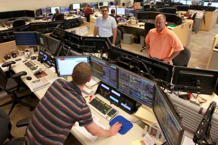 The Vanguard Group in Malvern as hired a remarkable 5,000 people in the last five years, according to CEO Bill McNabb. That figure doesn't represent net employment growth at the mutual-fund giant because some have left in the interim, but it is a measure of how explosive the company’s growth has been even during the economic slump and subsequent slow-growth period., June 28, 2013. ( DAVID SWANSON / Staff Photographer )