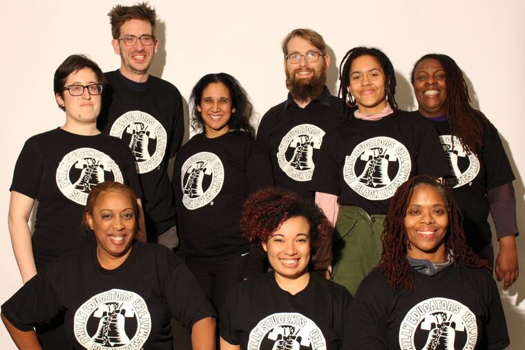 Educators and parents involved in planning Black Lives Matter Week.