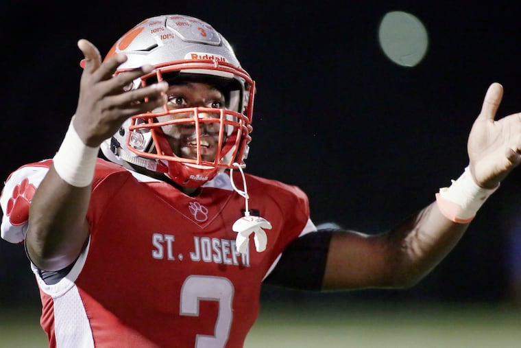 St. Joseph's Jada Byers scored six touchdowns on Saturday.
