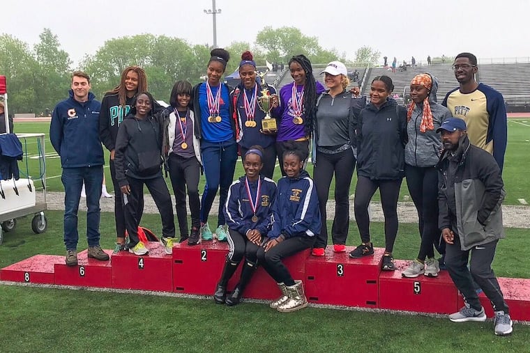 The Cheltenham girls’ track and field team captured an unprecedented sixth straight District 1 Class 3A Track & Field Championship.