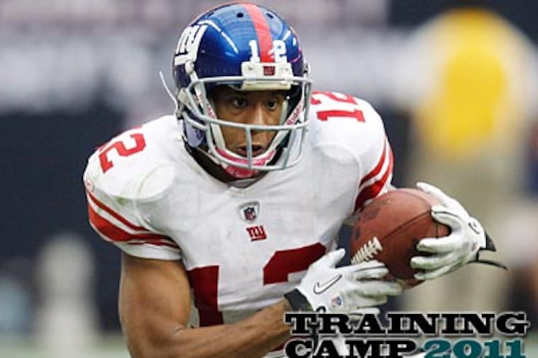 The Eagle signed former New York Giants wide receiver Steve Smith to a one-year contract. (Eric Gay/AP)