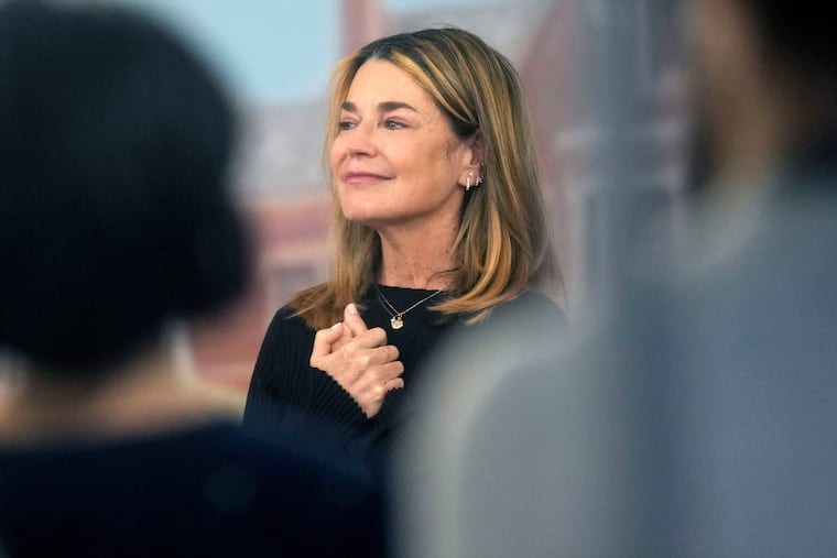 Savannah Guthrie visits the "Today" show at Rockefeller Plaza in New York, March 5, 2026.