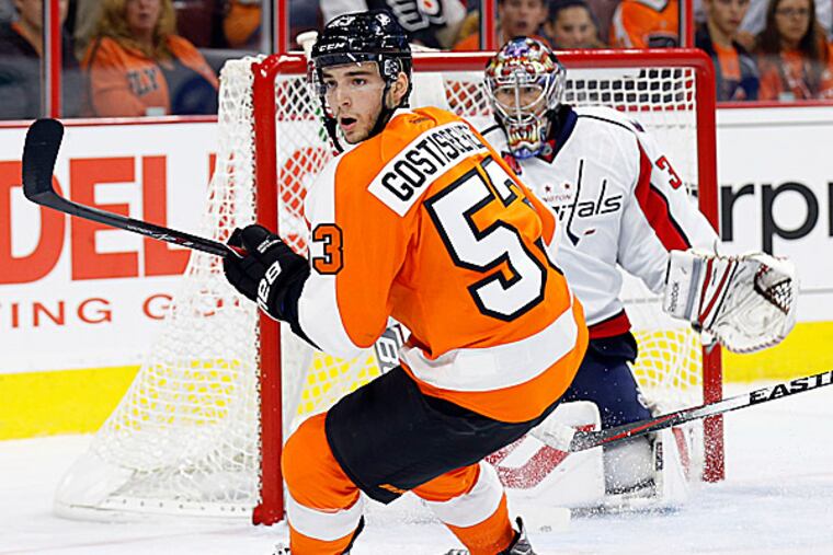 Flyers defenseman Shayne Gostisbehere. (Yong Kim/Staff Photographer)