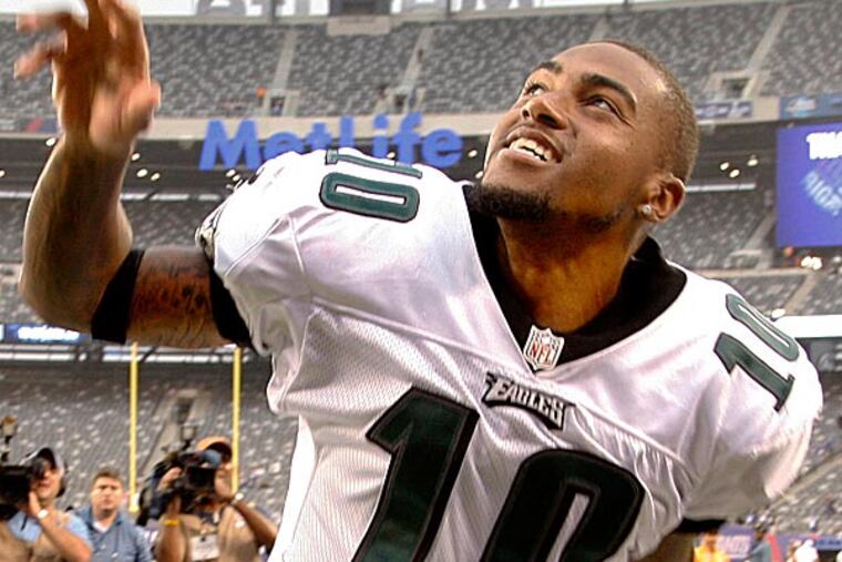 Eagles wide receiver DeSean Jackson. (Ron Cortes/Staff Photographer)
