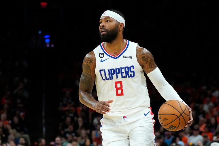 The Sixers officially acquired Marcus Morris (#8), Robert Covinton, Nic Batum, Kenyon Martin Jr., and multiple draft picks in exchange for James Harden, P.J Tucker and Filip Petrušev.