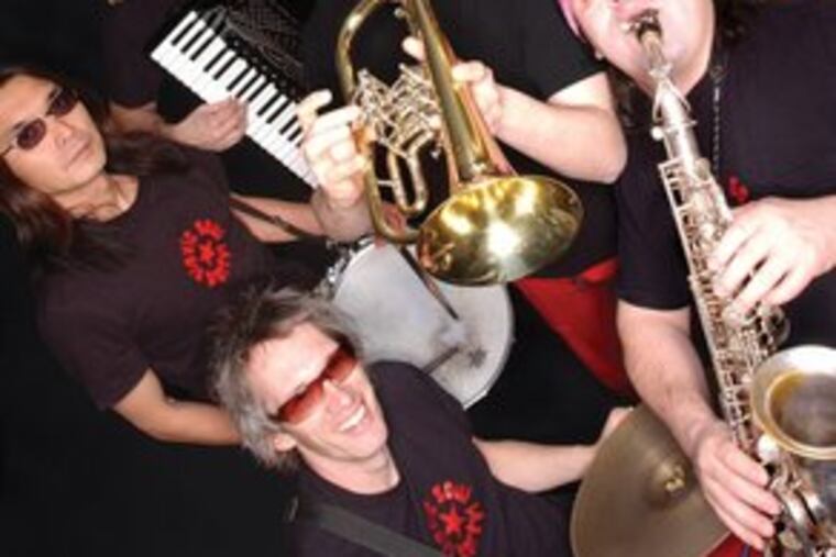 Slavic Soul Party will bring their mixture of Balkan brass and American funk to the Kimmel Center's Perelman Theater.