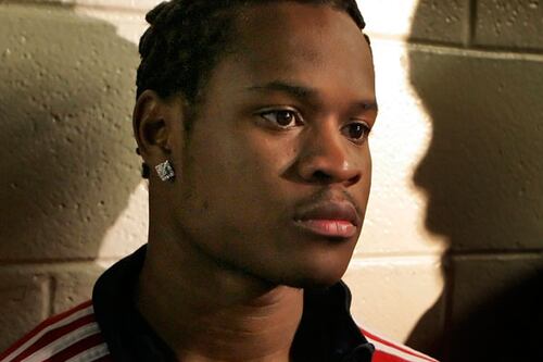 Rockell Allen Rock Allen can only watch as peers fight on