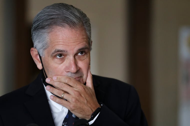 Philadelphia District Attorney Larry Krasner in a file photo.