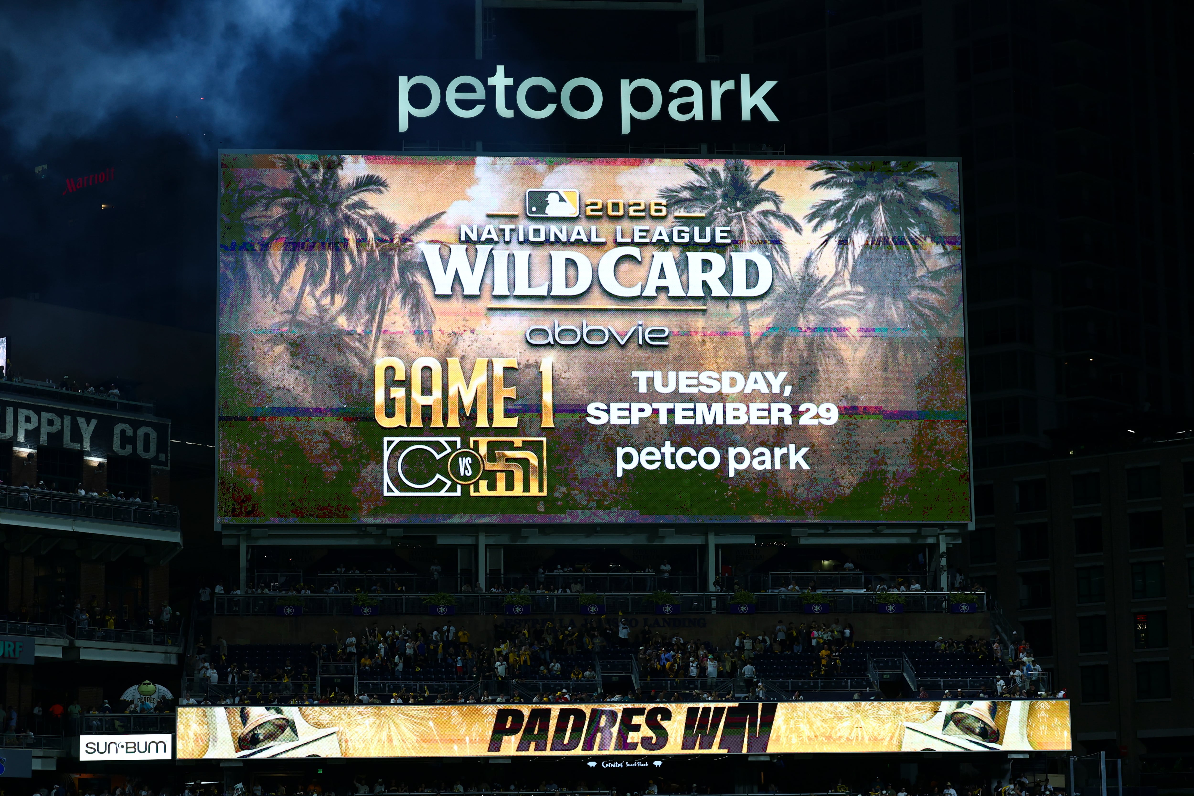 Padres will have home-field advantage in wild-card rematch with Cubs