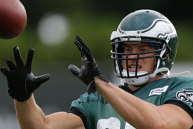 Eagles tight end Brent Celek. (Matt Rourke/AP)