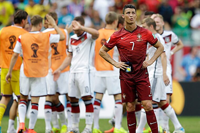 Portugal's Cristiano Ronaldo. (Natacha Pisarenko/AP)