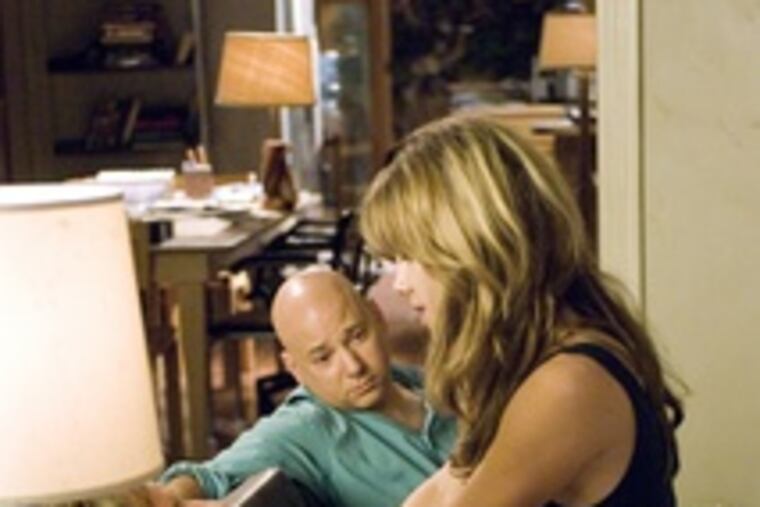 Duchovny as lothario Hank, with Evan Handler, Laura Niles, "wants nothing more than to be monogamous with the one woman who won't have sex with him."