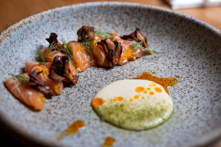 The sake tom kha at Uchi in Philadelphia, Pa., on Thursday, Jan. 8, 2026.