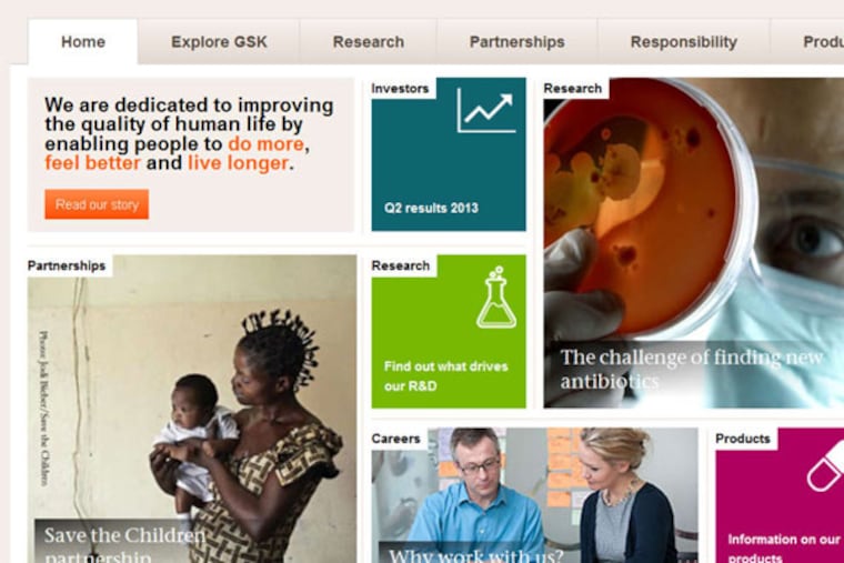 Glaxo-SmithKline is participating in the U.S. government's $200 million program to fight antibiotic- resistant infections around the world.