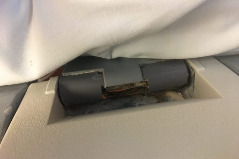 Physician Hooman Noorchashm says the design of hinges on commonly used hospital beds is flawed because it allows the accumulation of debris.