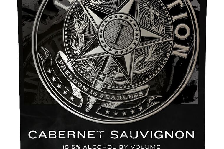 Insurrection Cabernet Sauvignon, an Australian wine.