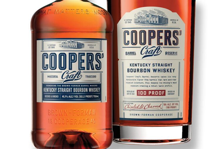 Coopers' Craft and Coopers' Craft Barrel Reserve whiskey.