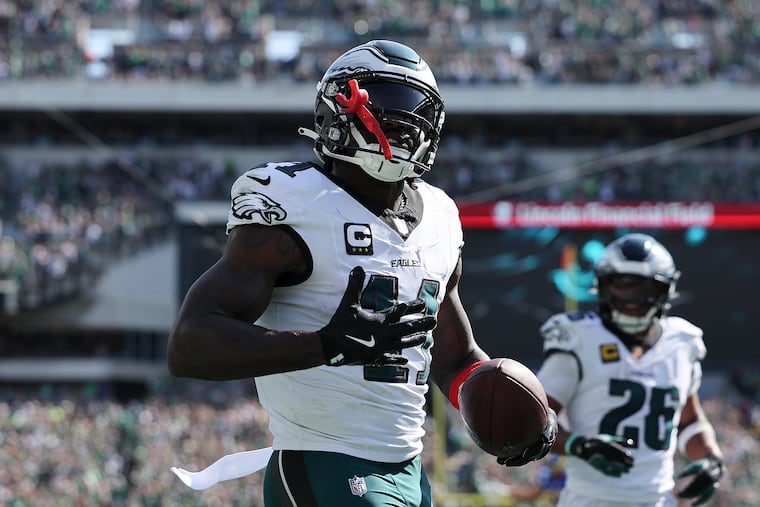 Wide receiver A.J. Brown and the Eagles hope to get their passing game back on track with Denver coming to town this weekend.