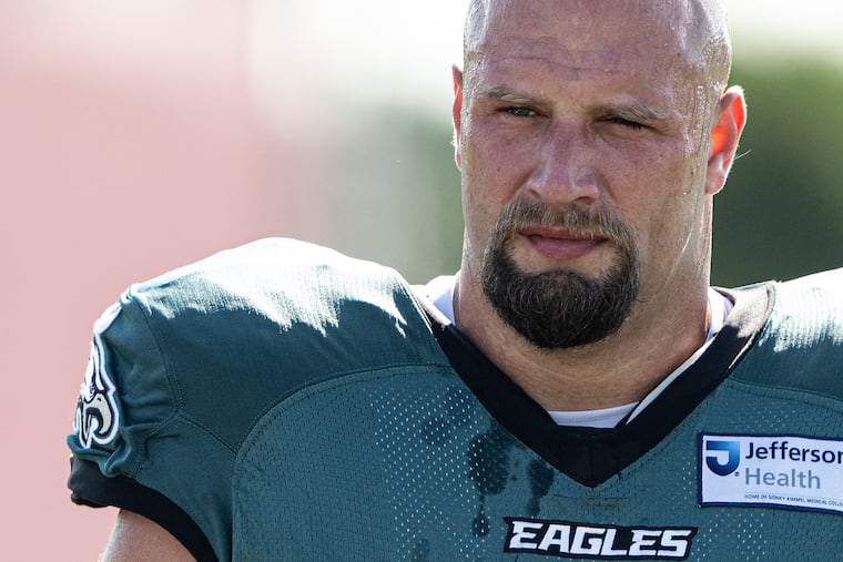 Lane Johnson has been a mainstay of the Eagles offense for over a decade.