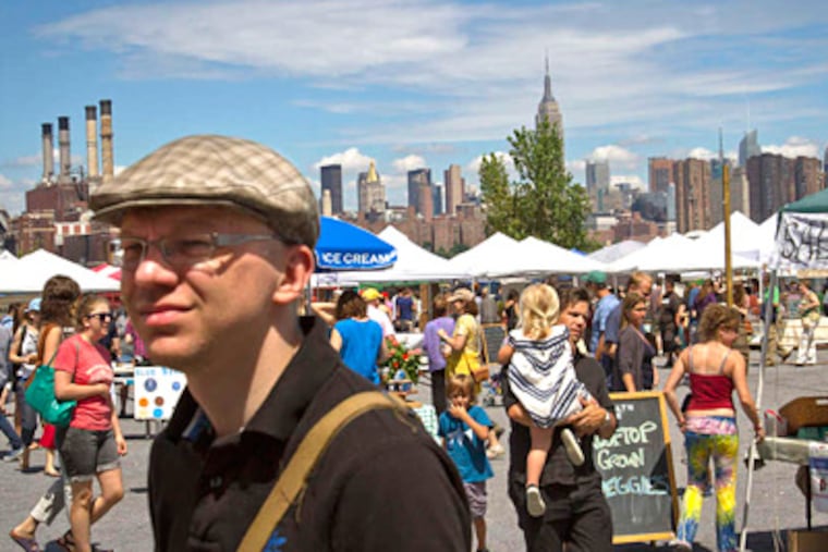 The scene at Smorgasburg, a Brooklyn food festival operated on Saturdays in the Williamsburg section.