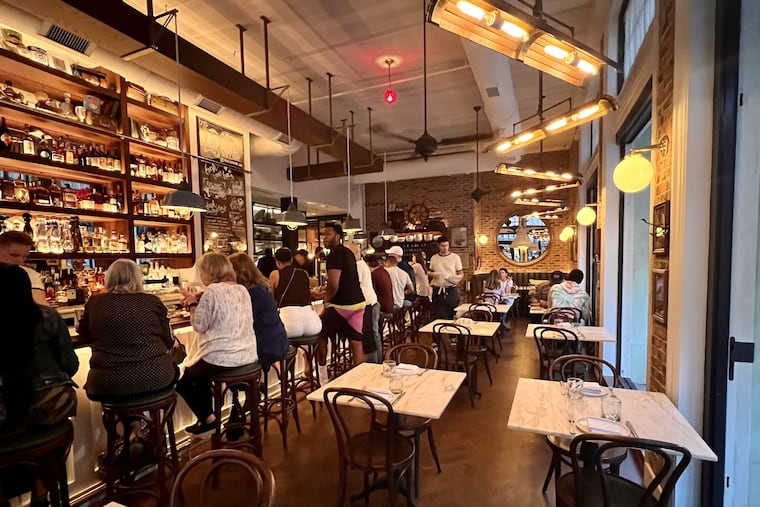 Pearl & Mary, an oyster bar at 13th and Sansom Streets.