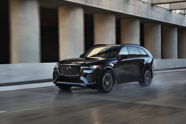 The 2025 Mazda CX-70 PHEV looks a lot like the CX-90 because it is a lot like the CX-90.