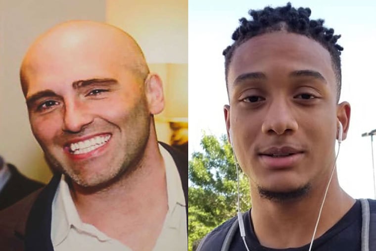 Sean Schellinger (left) and Michael White.