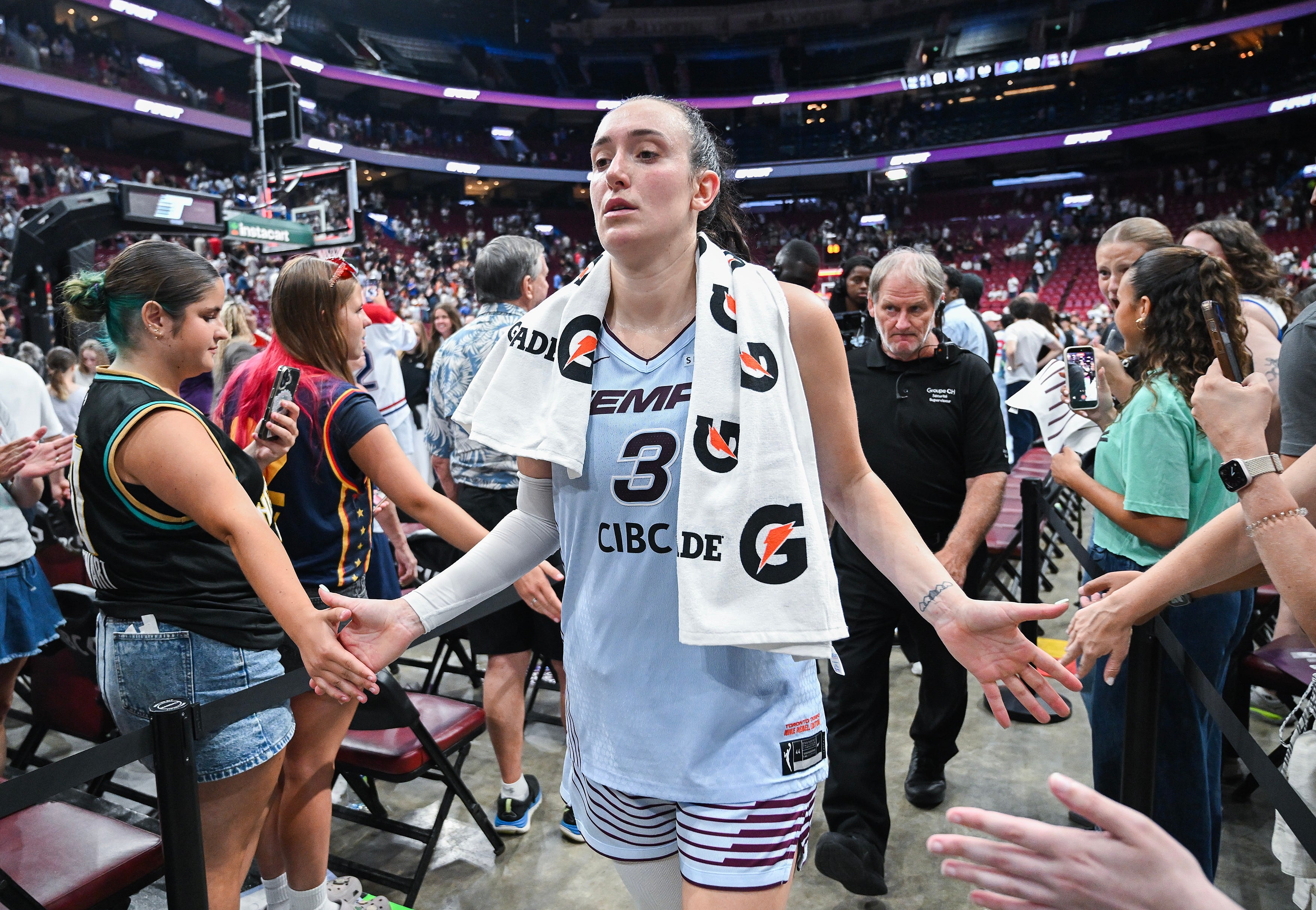 A tossed shoe leads to late ejection and derails Liberty rally in a 93-91 loss to Toronto