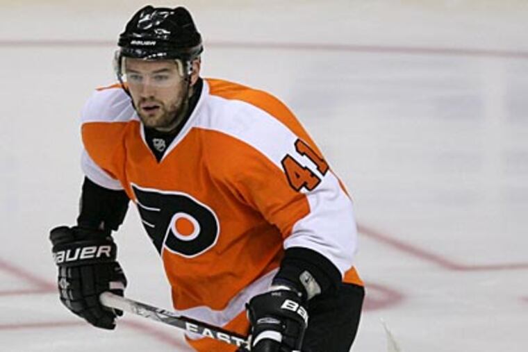 Andrej Meszaros played one season of junior hockey in Vancouver. (Yong Kim/Staff Photographer)