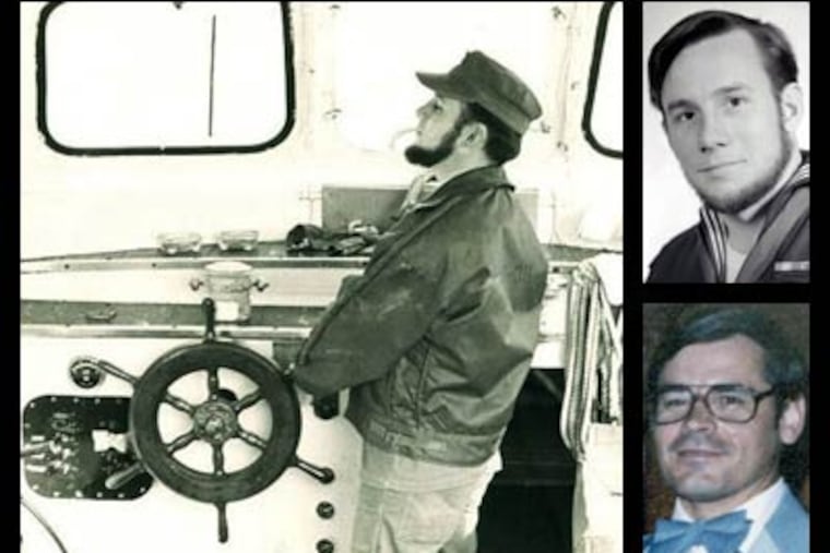 Anthony "Jim" Bourbonnais of Newark, Del., left and top right, was among 34 men who went down with the S.S. Poet in October 1980. Hans Zukler, bottom right, was 32 when the ship sailed from Philadelphia, and then vanished.