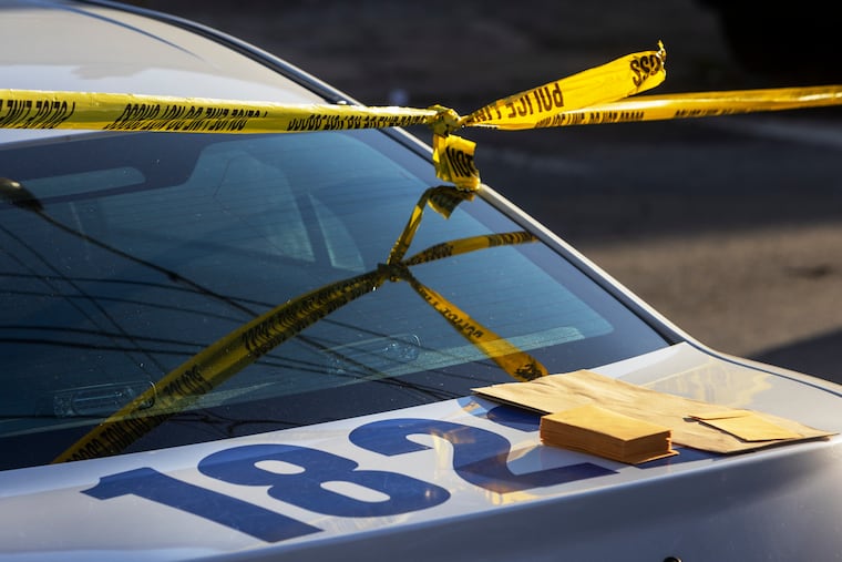 File picture of police yellow tape.