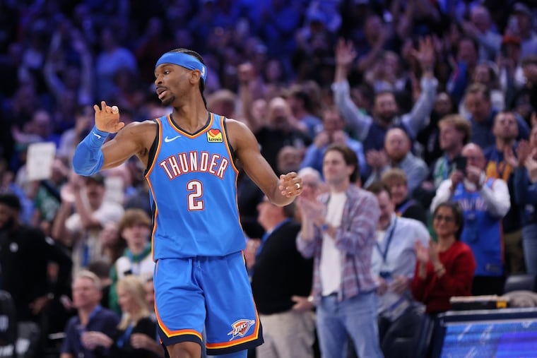 Oklahoma City Thunder guard Shai Gilgeous-Alexander broke Wilt Chamberlain's 20-point streak record during the third quarter of their matchup with the Celtics.