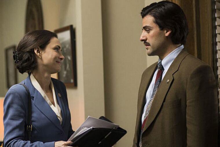Winona Ryder and Oscar Isaac in "Show Me a Hero." (Paul Schiraldi/HBO)