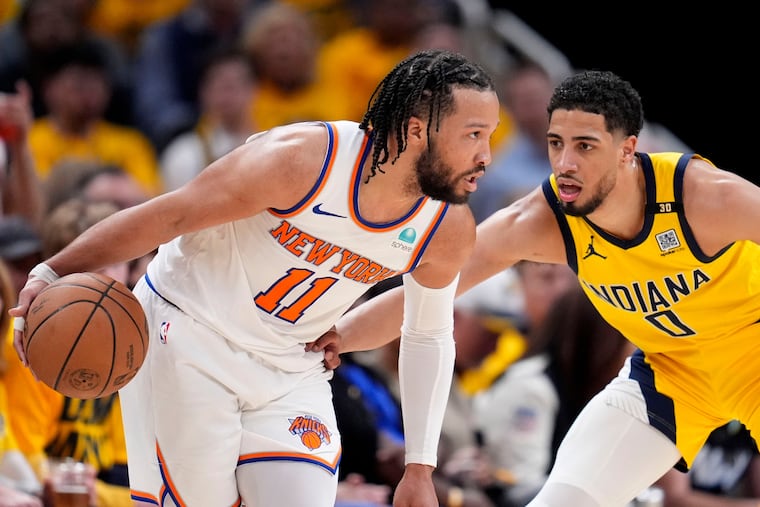New York Knicks guard Jalen Brunson (11) and Indiana Pacers guard Tyrese Haliburton (0) have emerged as NBA stars.