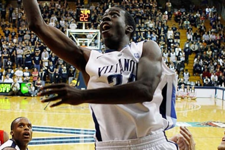 Villanova forward Isaiah Armwood will transfer. (Matt Slocum/AP)