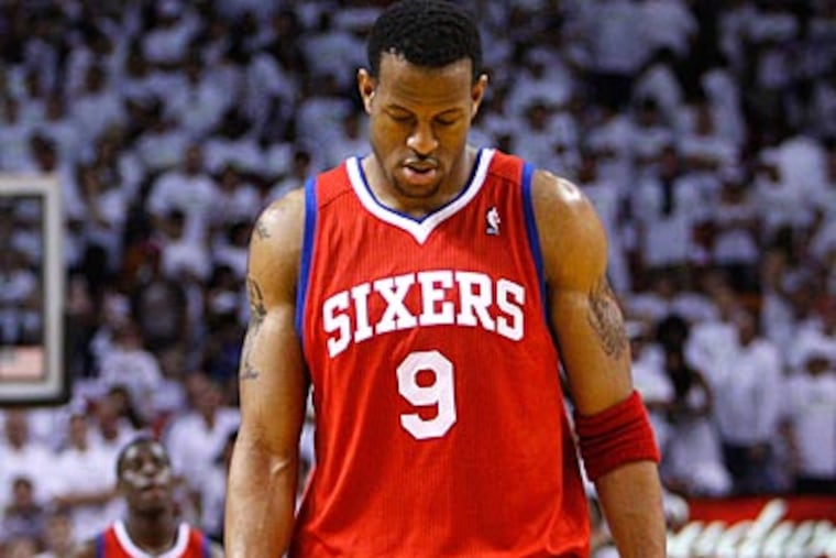 Andre Iguodala will make superstar money next season, but he isn't truly a superstar. (Ron Cortes/Staff Photographer)