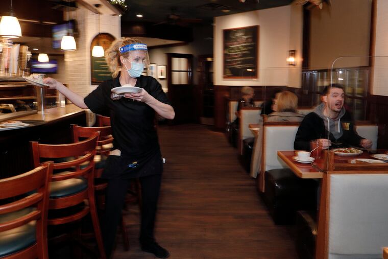 Philadelphia will ease restriction on indoor dining starting today.