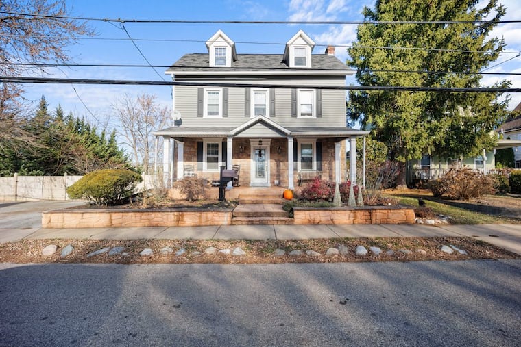 The exterior of the home in Northeast Philadelphia.