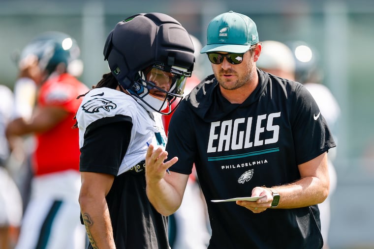 Sean Mannion (right) and Makai Lemon are both new on the job. How immediately will they produce together?