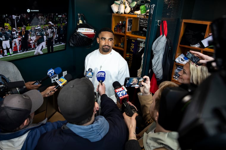 Eagles quarterback Jalen Hurts is one of six athletes to make Time's annual list of the 100 most influential people.