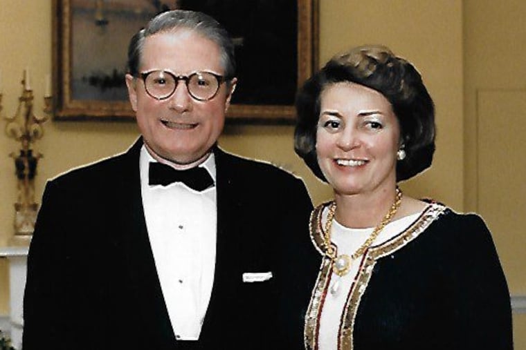 Mrs. Davis and her husband, Dr. Richard Davis, were married for 60 years.