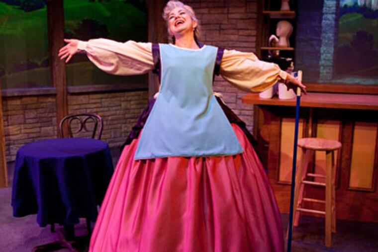 Mary Martello plays six roles and sings in the one-woman show that is her first venture as a playwright.