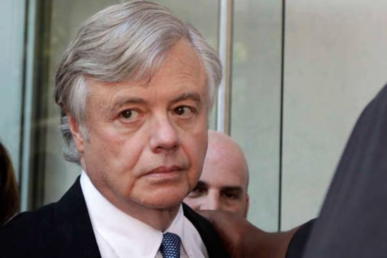 Former State Sen. Vincent J. Fumo, seen leaving court in 2009. MATT ROURKE / Associated Press