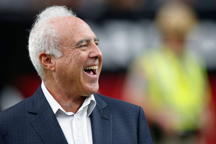 Jeffrey Lurie will speak to the media this week.