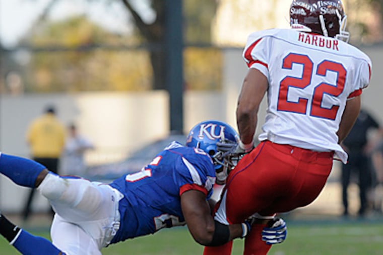 Clay Harbor was drafted by the Eagles in the fourth round as a running back. (Phelan M. Ebenhack/AP file photo)